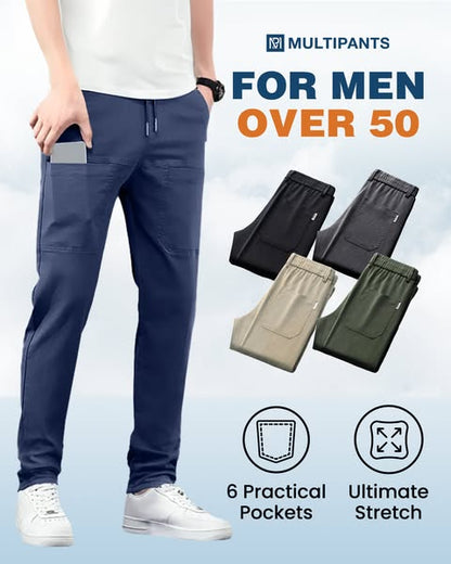 🔥Last Day Sale 65% OFF!!👖MultiPants – High Stretch Multi-pocket Durable Cargo Pants