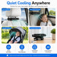 🔥Summer Hot Sale 49% OFF!🚗❄️Car Seat Fan🌬️ – 3-Speed Rechargeable Clip-On Fan With 3000mAh Battery 🔋 | USB-C Charging ⚡ For Cars 🚗, Golf Buggies 🛺 & Campervans 🏕️