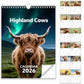 🐮2026 Highland Cattle Calender📅