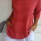 📢📢60% OFF!! ✨👚Minimalist Knit Top – Soft Fabric, Effortless Everyday Style & Versatile Fit ☕