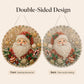 🎅Christmas Pre Hot Sale 50%OFF🎄Christmas Pearl Diamond Art Hanging Ornament Kit | Luxury Flocked Canvas with Scratch-Resistant Non-Fading Pearl Beads DIY Handmade Holiday Hanging Decor 💎