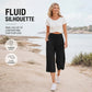 ☀️2026 Hot Sale 50% Off🌿Lightweight Elastic Waist Crop Pants for Women
