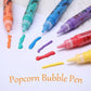 🎉2026 HOT SALE 50% OFF!!🖍️🎁Magic Puffy Bubble Pens, Heat Activated Popcorn Pens DIY 3D Art Marker for Kids Crafts