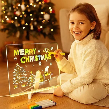 ⏳🎨LAST DAY SALE – ONLY ￡9.99‼️Luminous Led Drawing Board For Children✨