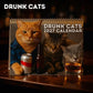 😹HOT SALE-50% OFF!!🍻 Drunk Cats 2027 Calendar – 12 Months of Feline Chaos & Bad Decisions