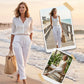 📢LAST DAY SPECIAL PRICE: ￡11.99!!👖Women's  Elastic Waist Cotton Linen Casual Pants