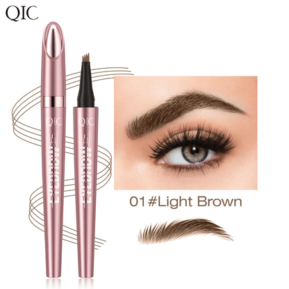 💥LAST DAY BUY 1 GET 1 FREE 💥✏️3D Microblading Eyebrow Pencil – 4-prong tip creates natural hair✨💧Waterproof, smudge-proof & lasts 24h💕🎁