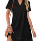 🔥Summer Hot Sale 50% Off!!💃Women's Casual V Neck Vacation Midi Dress With Pockets