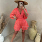🔥Limited-time 50% discount💕Casual Short V-Neck Lace Suit💃