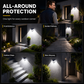 🏡✨LIMITED TIME SALE 50% OFF! ⏰Motion Sensor Solar Lights – Bright Outdoor Lighting