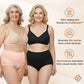 ✨Buy 1 Get 2 Free✨💕Women's Skin-Friendly Antibacterial Plus Size Underwear