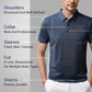 ⏳🎉 Father's Day Special Price ￡12.99!!💥👕Men's Loose Cool Breathable Lapel T-Shirt
