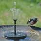 🌈Summer Hot Sale 50% OFF⛲🐦Solar-Powered Bird Fountain Kit– Keep Your Garden Alive!🏡💦