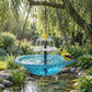 ⏰Last Day-60% Off!!⛲🐦Solar Powered Hanging Bird Bath Fountain