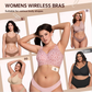 💕LAST DAY SALE 60% OFF🥰Women's Jelly Bras Wirefree Full Coverage No Underwire Everyday Bra | Comfortable Wireless Padded Bras