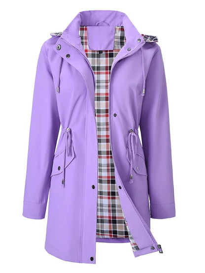 🧥Black Friday Sale 50% OFF🌧️Women's Ultimate Plaid Waterproof Jacket