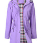 📢📢Hot Sale 50% OFF!!🌧️🧥Women's Checkered Lining Waterproof Windbreaker