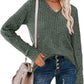 💖LAST DAY SALE 50% OFF✨Women's Casual Long Sleeve V-Neck Knit Tunic Top