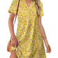 🔥Summer Hot Sale 50% Off!!💃Women's Casual V Neck Vacation Midi Dress With Pockets