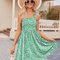 💖LAST DAY SALE 50% OFF👗Women's Summer Dresses Casual Square Neck Floral Sundress With Pockets