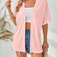 🔥Summer Hot Sale 49％ OFF🏳️‍🌈2025 New Stylish Flowy Short Sleeve Cardigan✈️Buy 2 Free Shipping