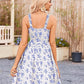 💖LAST DAY SALE 50% OFF👗Women's Summer Dresses Casual Square Neck Floral Sundress With Pockets