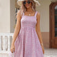 💖LAST DAY SALE 50% OFF👗Women's Summer Dresses Casual Square Neck Floral Sundress With Pockets