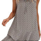 🌟Hot Sale-50% Off!! 👗💕Women's dress with a bow and geometric pattern