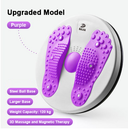 🔥Summer Hot Sale-50% Off!✨Waist Twisting Massage & Exercise Balance Board – Burn Fat, Slim Waist & Improve Circulation At Home