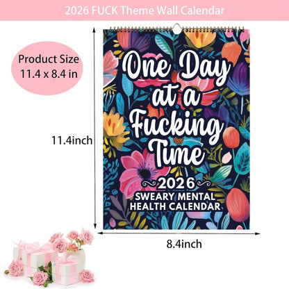 ⏳BLACK FRIDAY SALE 50%OFF✨2026 Sweary Mental Health Calendar