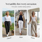 📢LAST DAY SPECIAL PRICE: ￡11.99!!👖Women's  Elastic Waist Cotton Linen Casual Pants