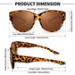 ⏳Last Day 50% Off!!😎UV400 Protection Fit Over Glasses Sunglasses