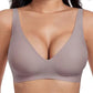 🥳2026 HOT SALE🥳 50% OFF! 💞Womens Comfortable Wireless Bras Push Up Bralettes Seamless Tshirts Bras Deep V Everyday Bras