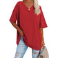 🌷2025 Hot Sale-49% Off💝Ladies V-Neck T-Shirt