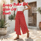 ⏰Last Day Promotion: ￡11.99!👖Women’s Flowy High Waist Wide-Leg Pants – Slimming, Comfy & Chic🌺