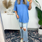 🌸Summer Hot Sale 50% OFF⏳🌸Women's Raw Edge Boxy Tee