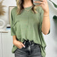 🌸Summer Hot Sale 50% OFF⏳🌸Women's Raw Edge Boxy Tee