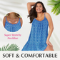 🎉 Summer Hot Sale 50% OFF！！👗 Floral Loose-Fitting Sundress💐