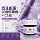 🏆 Last Day 50% OFF!👱‍♀️Want to lighten your hair color?Your hair needs urgent care!Moisturizing Purple Hair Mask with Long-Lasting Scent