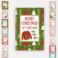 🎁70% OFF🎅Christmas Gift Card Booklet👍DIY Spiral-Bound Christmas Gift Card Holder Book-C