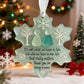 🔥Buy More Get More Free 🌊Snowflake Sea Glass Friendship Ornament
