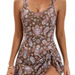 👙Summer Hot Sale 50% OFF💃Women's One Piece Tummy Control Tie Knot Swimsuit