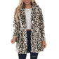 💥2026 HOT SALE - 🏆50% OFF!!❄️ Luxe Winter Style | Women's Leopard Print Faux Fur Coat