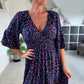 🎉 Last Day Promotion-49% OFF 🎉Leopard Shirred Waist Dress