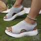 ⏳LAST DAY 50% OFF 🔥🔥Women's Breathable Knit Platform Sandals☁️Comfortable & Lightweight🍃Summer Essential