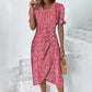 🔥Summer 2026 Sale 🌷50% Off for a Limited Time🍃Women's floral v-neck printed dress