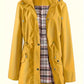 📢📢Hot Sale 50% OFF!!🌧️🧥Women's Checkered Lining Waterproof Windbreaker