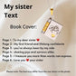 🎄Christmas bestsellers-54% OFF!!💌My Book Necklace for Daughter,Son or Lover🎁Birthday Day Gift Graduation Jewelry of Love