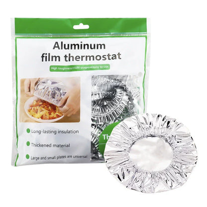 📢Last Day Sale 50% OFF🍲Home Dining Table & Food Container Aluminum Foil Heat-retaining Cover