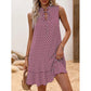 🌟Hot Sale-50% Off!! 👗💕Women's dress with a bow and geometric pattern